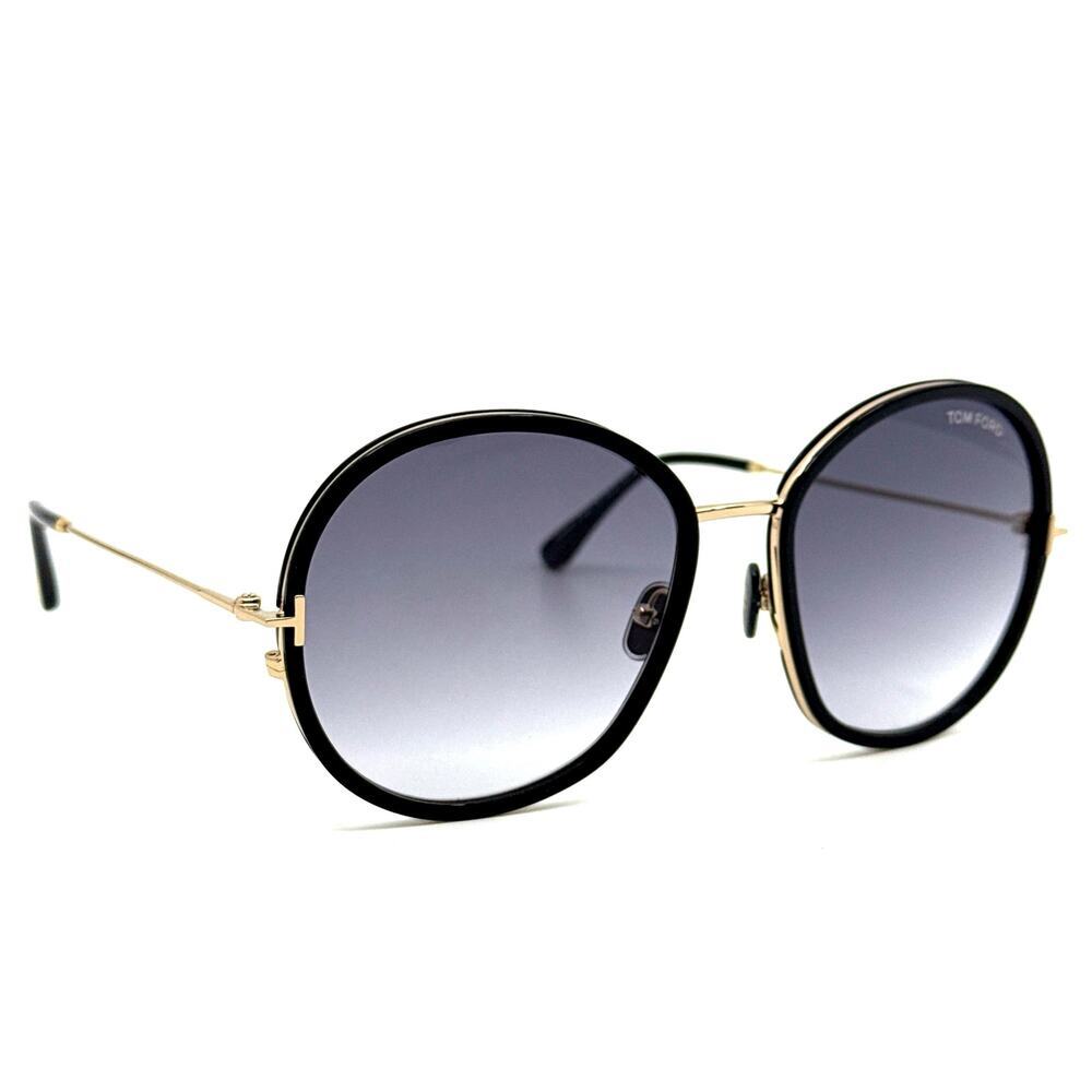 New, TOM FORD Hunter-02 Sunglasses TF946 01B Authentic - Picture 2 of 12